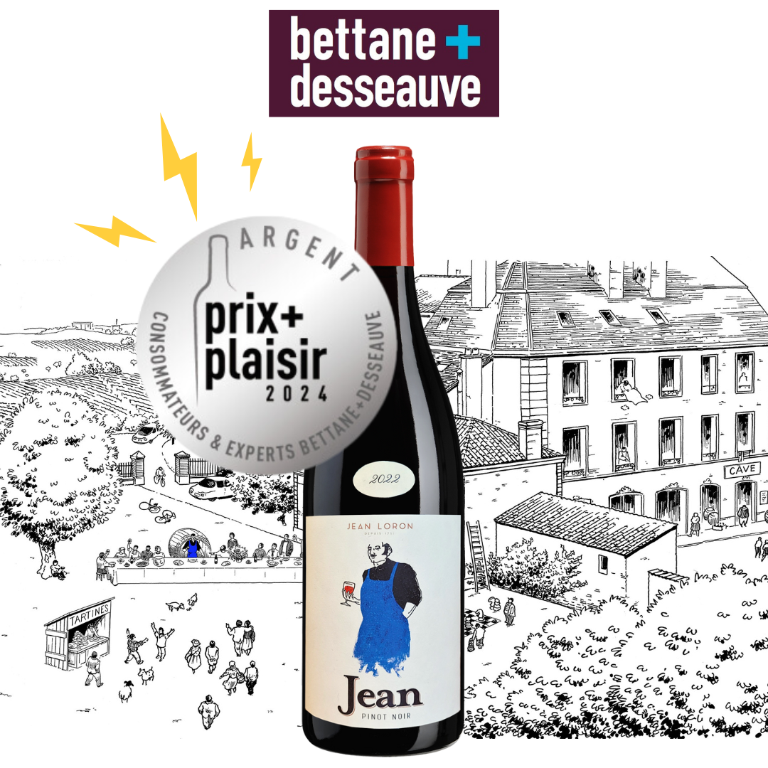 Notre Jean Pinot Noir récompensé par le Prix Plaisir 2024 Bettane ...